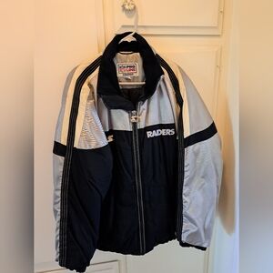 Vintage Raiders NFL Starter Pro Line Jacket